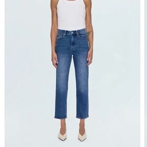 Pistola Charlie High Rise Straight Jean in Augustus